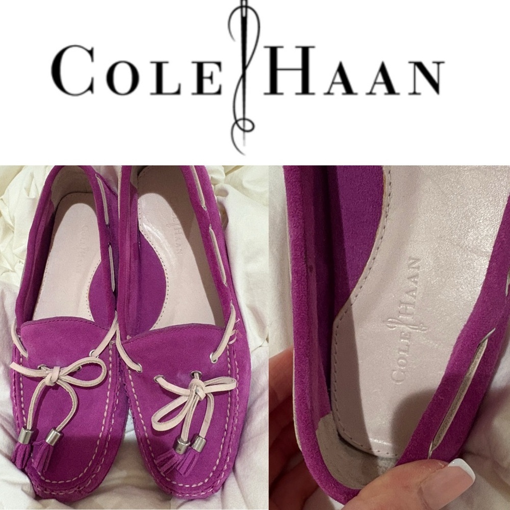 Cole Haan Women's Vibrant Purple Moccasins